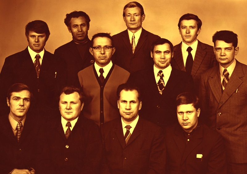 Состав кафедры в 1961 году